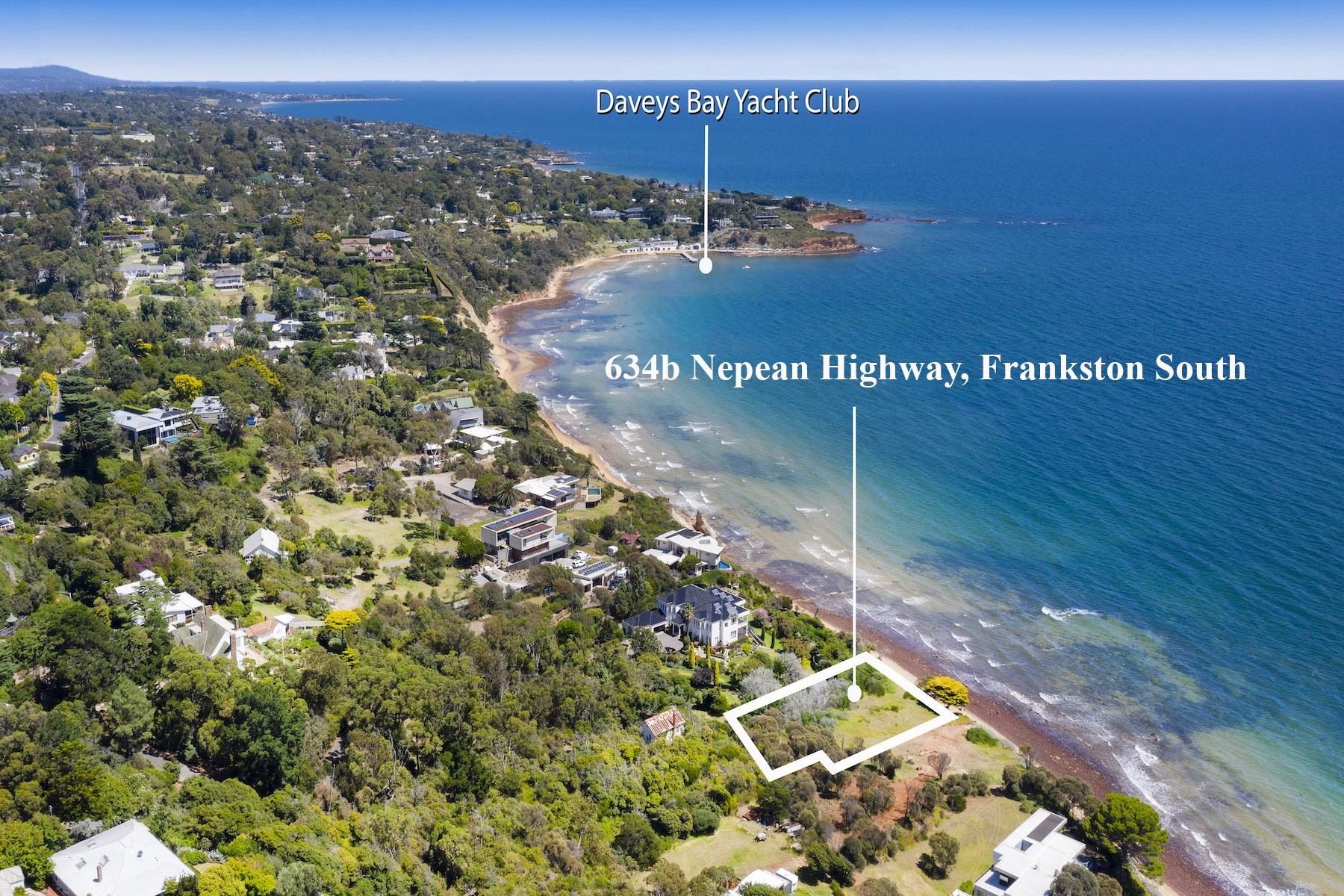 Vacant Land (Residential) Sold 634B Nepean Highway, Frankston South